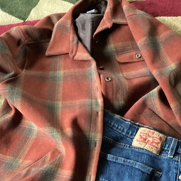 ⚜️ Dana Buchman Long Floral Silk Tunic  Blazer  SZ 8 - Picture 12 of 16